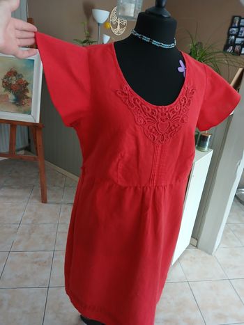 Robe 55%lin T48.