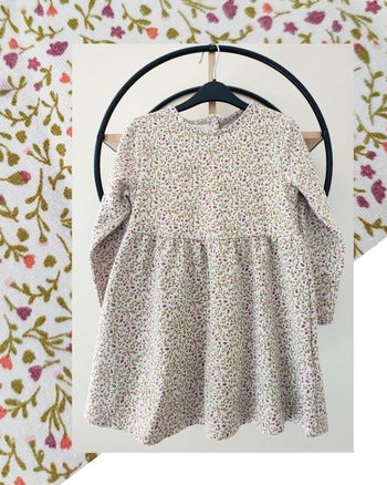 3 ans robe manche longue Gémo