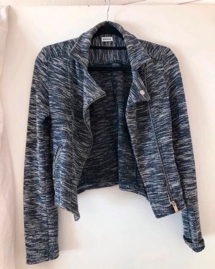 Veste bleue grise Femme Pimkie - photo numéro 5