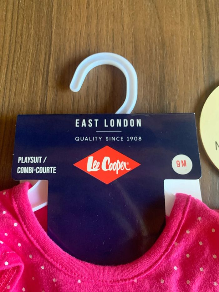 Combi short 9 mois fille Lee Cooper - photo numéro 3