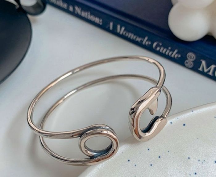 Bracelet épingle argent - photo numéro 2