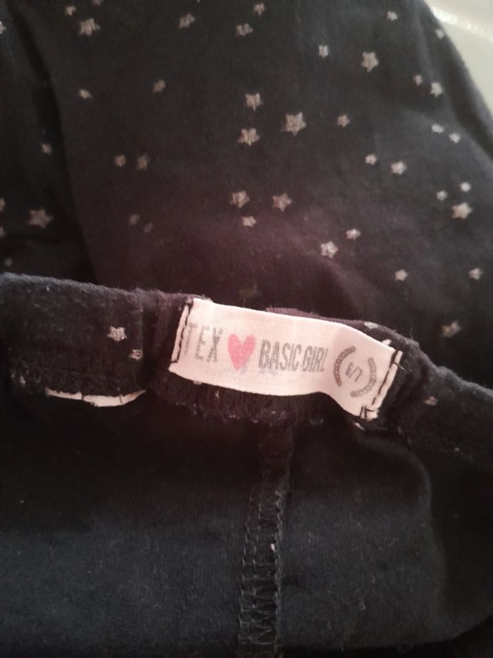 Pantalon noir fille 6/7a - photo numéro 3