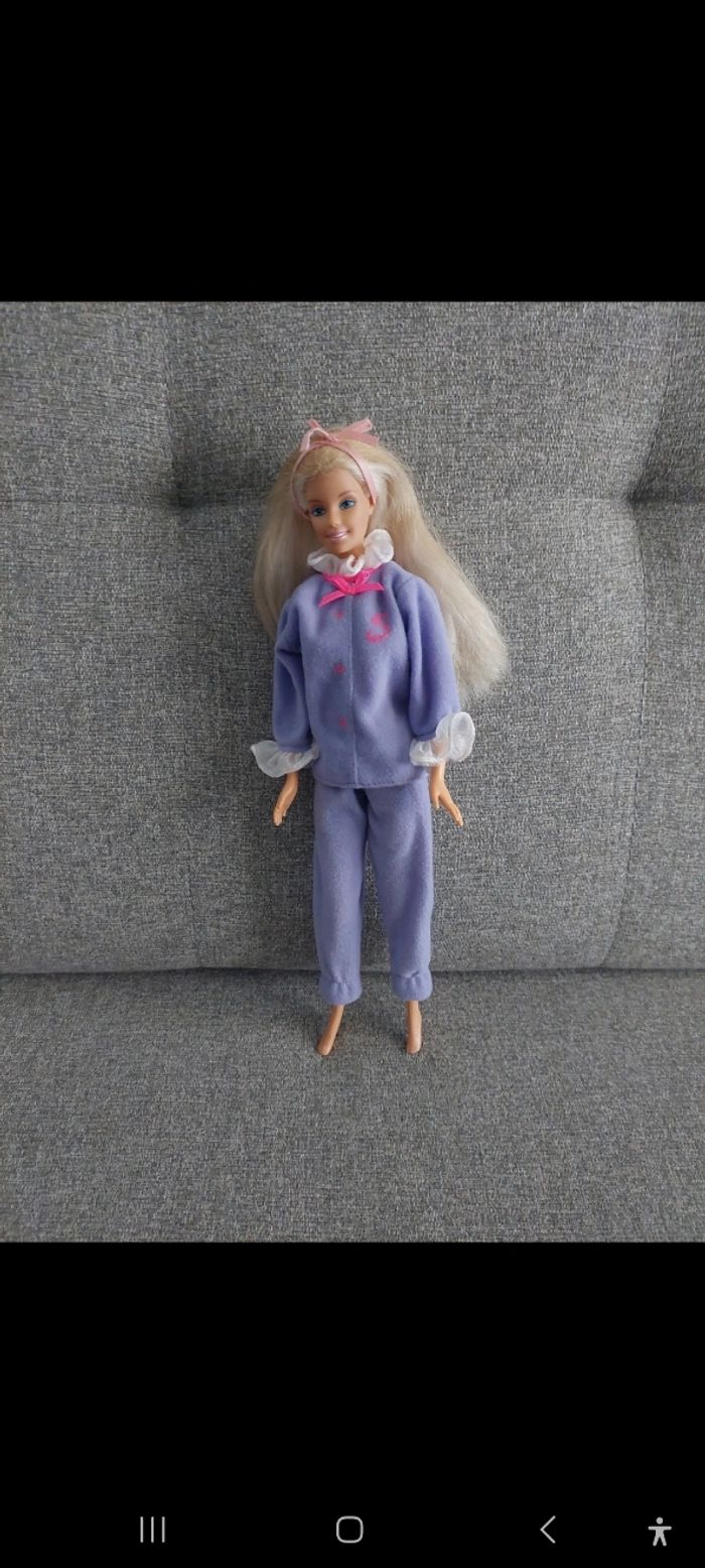 Barbie petit déjeuner et 2 autres pyjamas - photo numéro 8