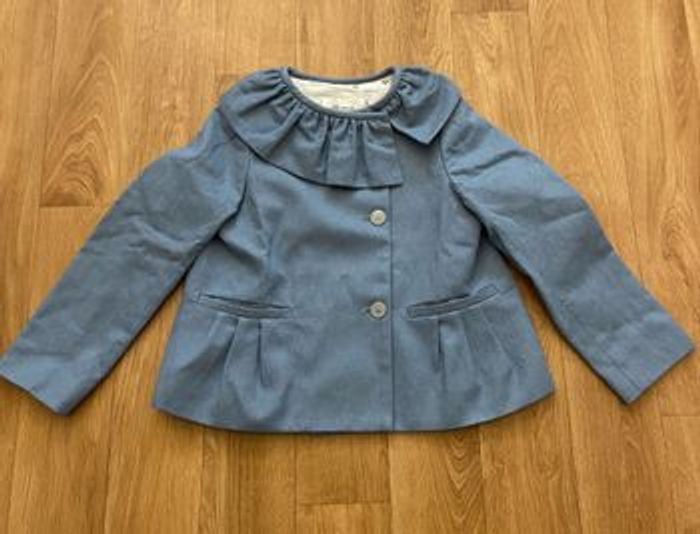 Veste bleu jean Bonpoint fille 6 ans