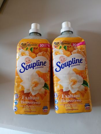 Lot 2 souplines mandarine et vanille 