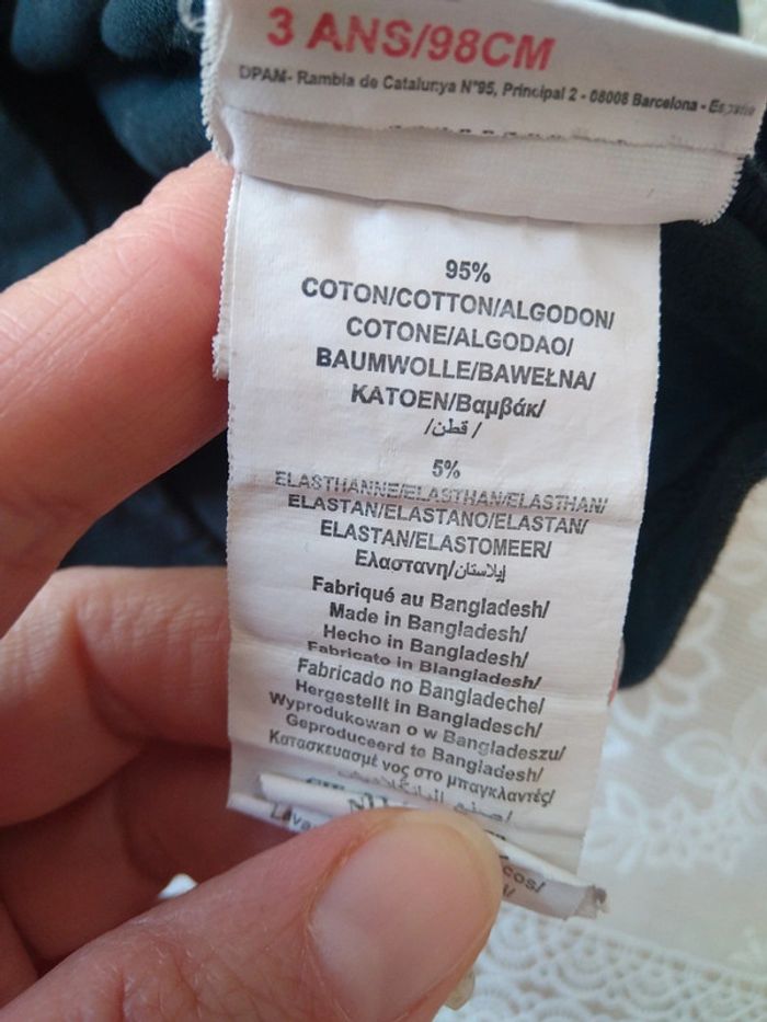 Sous-pull noir DPAM 3 ans - photo numéro 3