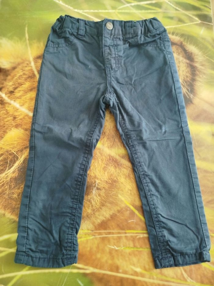 Pantalon marine 24 mois mini trappeur