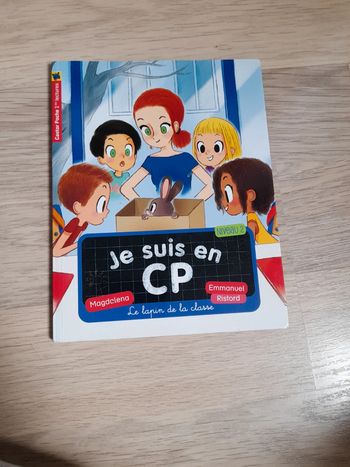 Livre je suis en cp