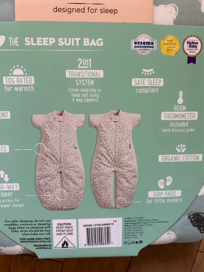 (New) sleep suit bag 1.0 tog 2-4Y - photo numéro 5