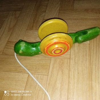 Escargot en bois a tirer