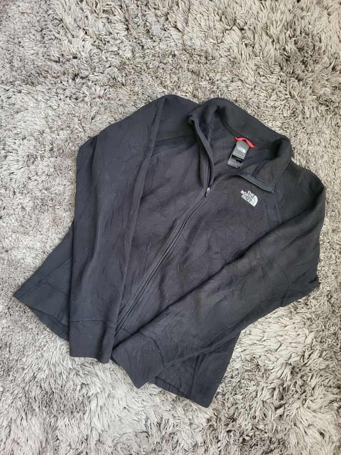 🖤 Veste polaire The North Face Femme – Taille M – Noir – Excellent état