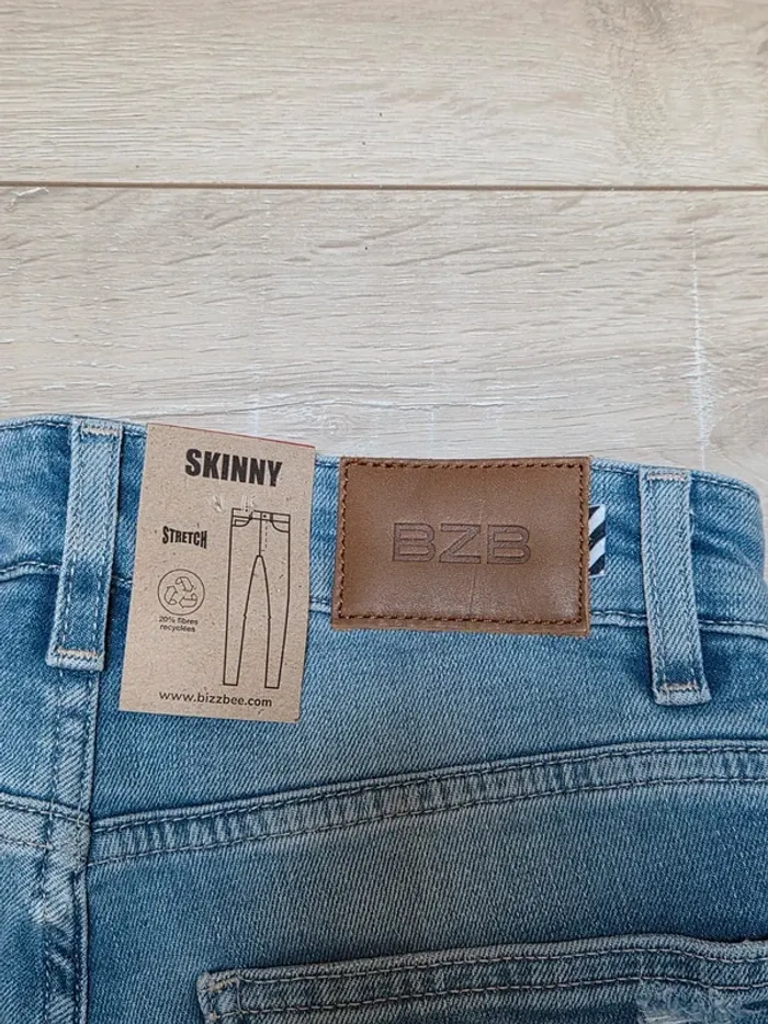 Jean skinny T.32 BZB homme neuf - photo numéro 6