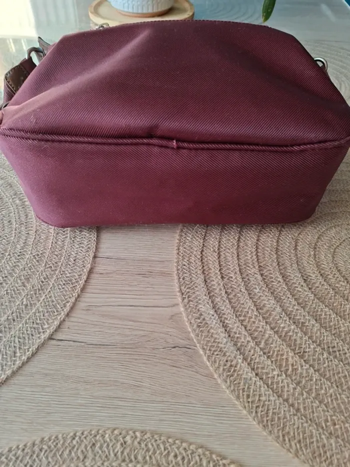 Sac bandoulière Ted Lapidus bordeaux - photo numéro 8