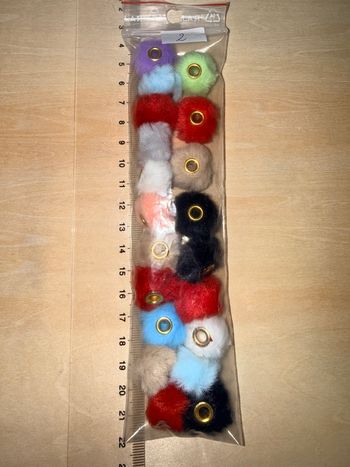 Lot 20 perles moumoute 