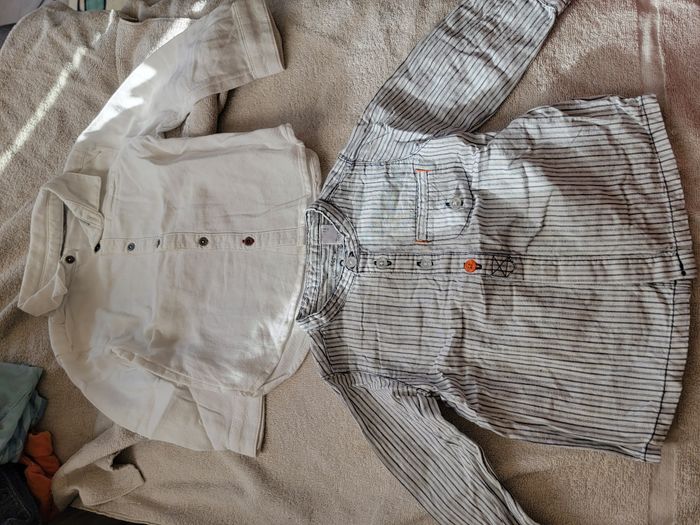 Lot de 5 tee-shirts manches longues 18 mois garcon