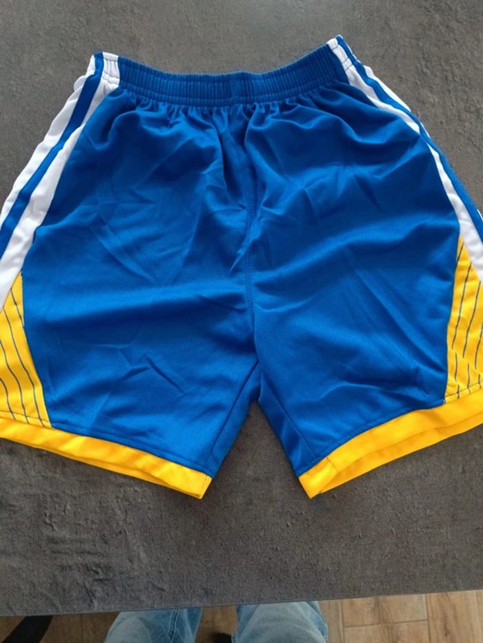 Tenue NBA golden state warriors Stephen Curry bleue t.24 - photo numéro 3