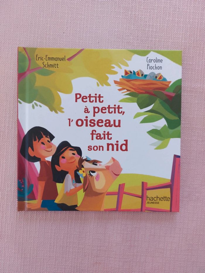 Livre petit à petit l oiseau fait son nid MC DO