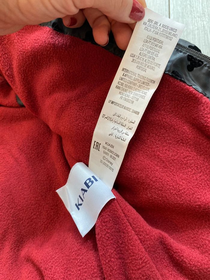 Manteau Minnie Mickey Disney 6 mois neuf Kiabi - photo numéro 8