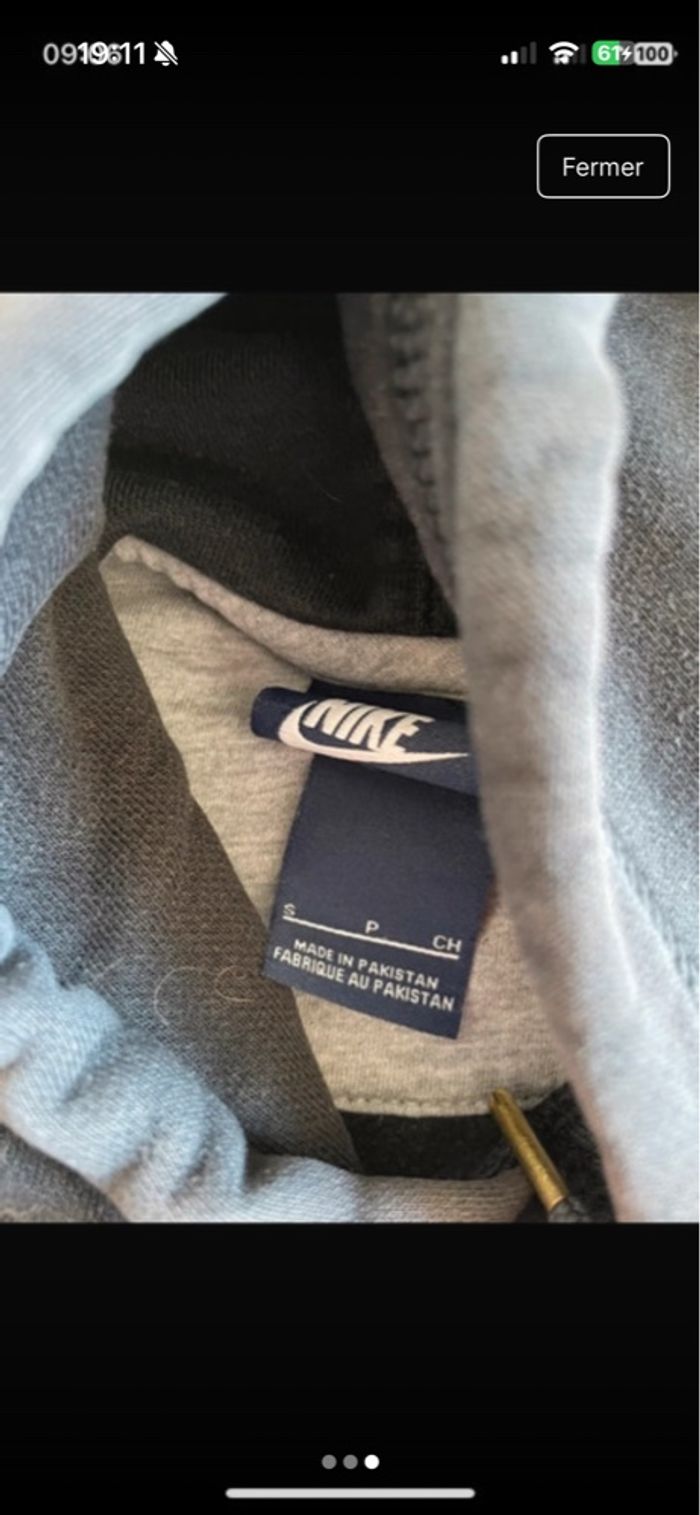 Sweat à capuche Nike - photo numéro 3