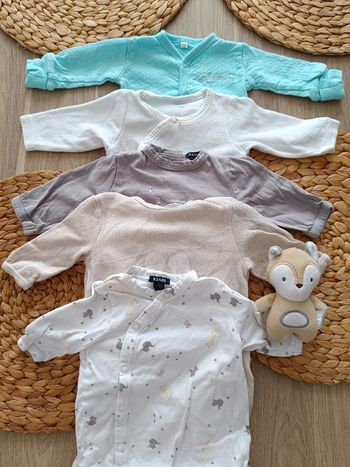 🌼 Lot Pyjamas - 1 mois 🌼