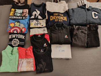 Lot vêtements garçon 6 ans