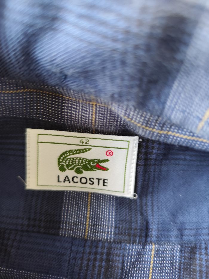 Chemise ML Lacoste - photo numéro 4