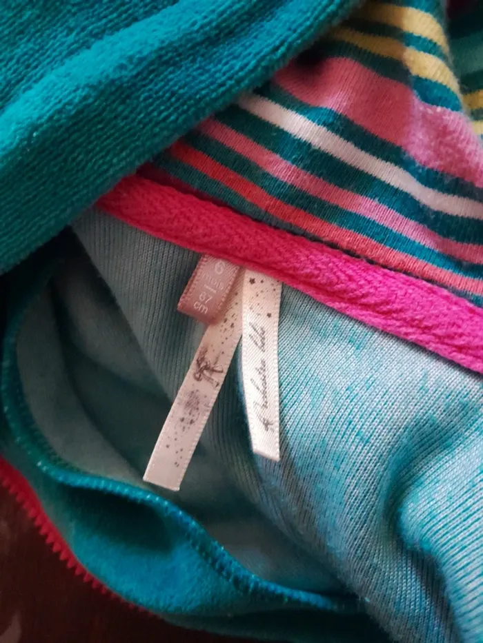 Gilet a capuche fille 6m - photo numéro 2