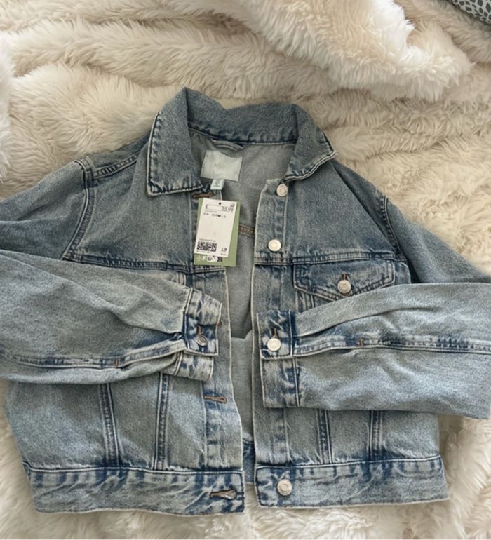 Veste en jean h&m