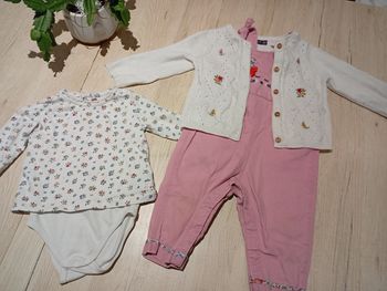 Ensemble salopette 3 pièces 