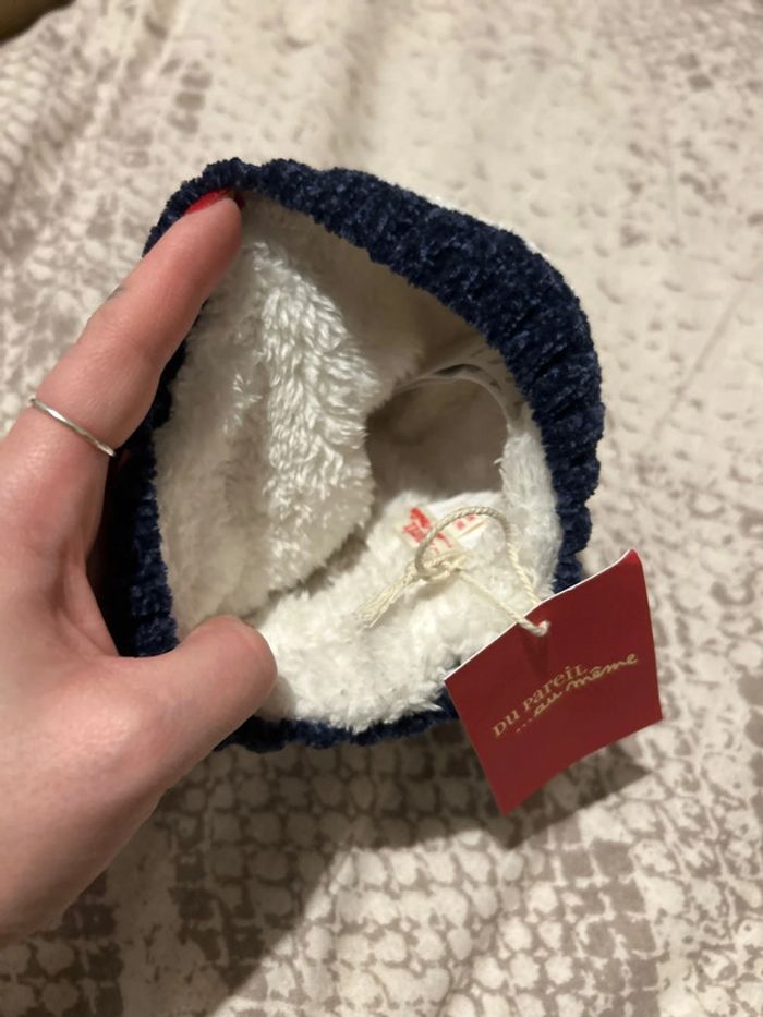 Bonnet hiver oreille ours NEUF - photo numéro 3