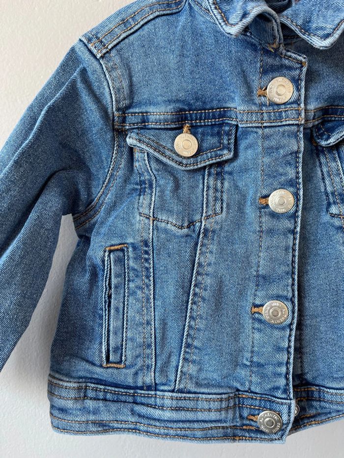 Veste jeans Mango taille 9-12 mois (80 cm) - photo numéro 2