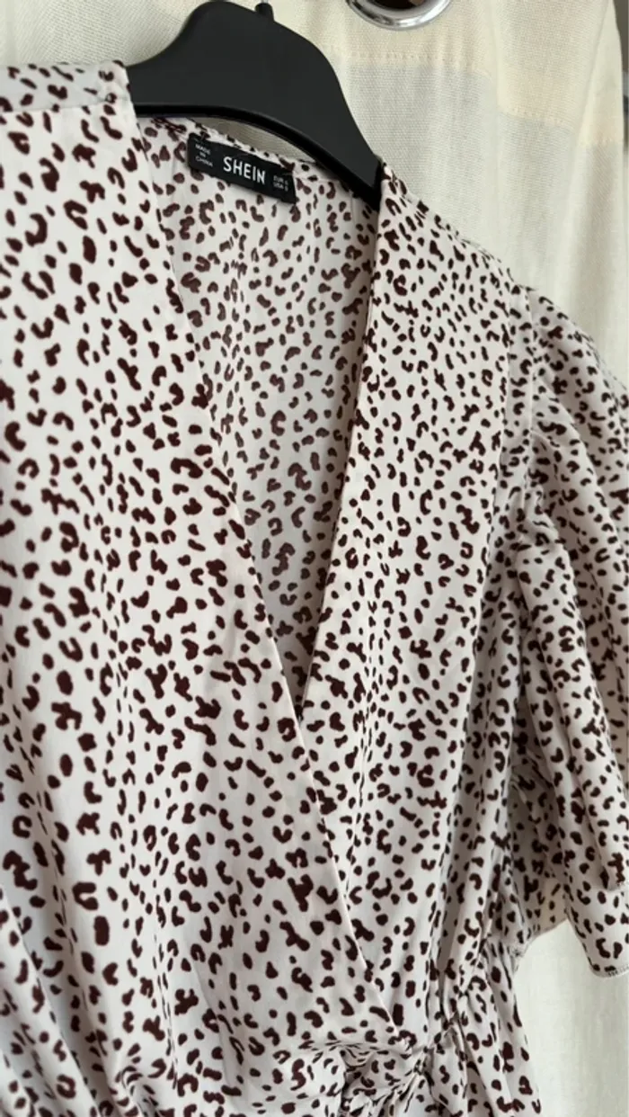 Robe fluide motifs léopards - photo numéro 3