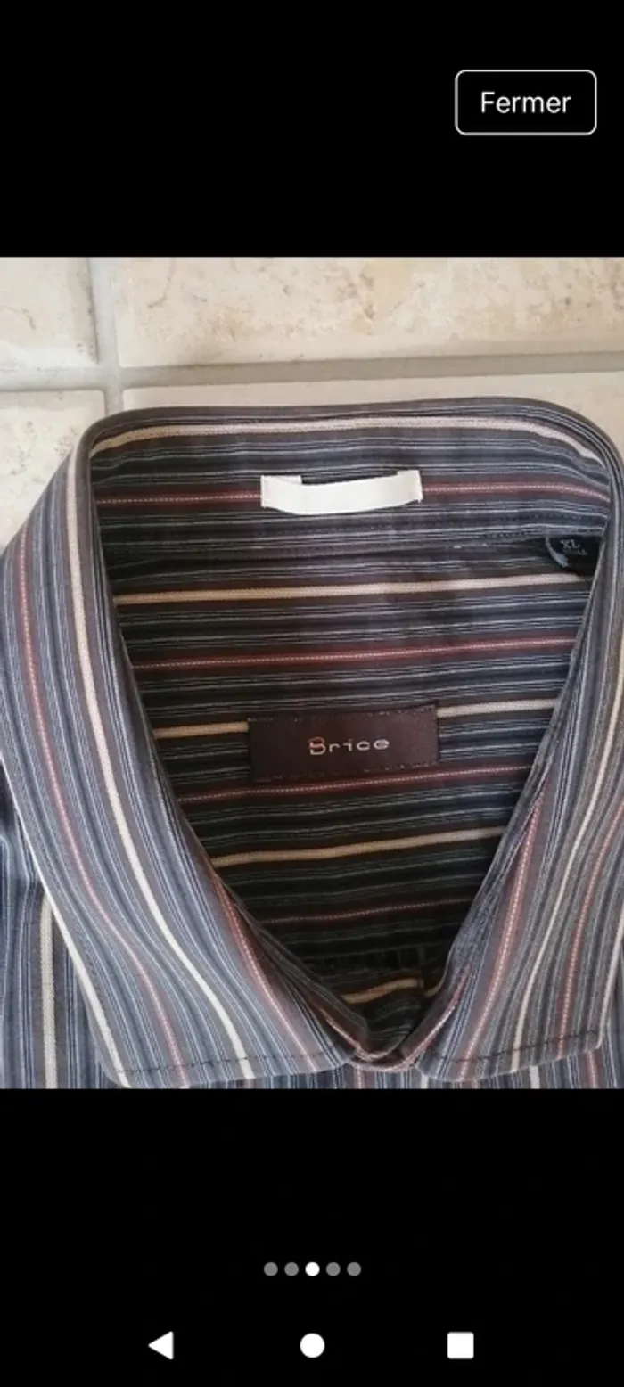Chemise Brice taille XL - photo numéro 3