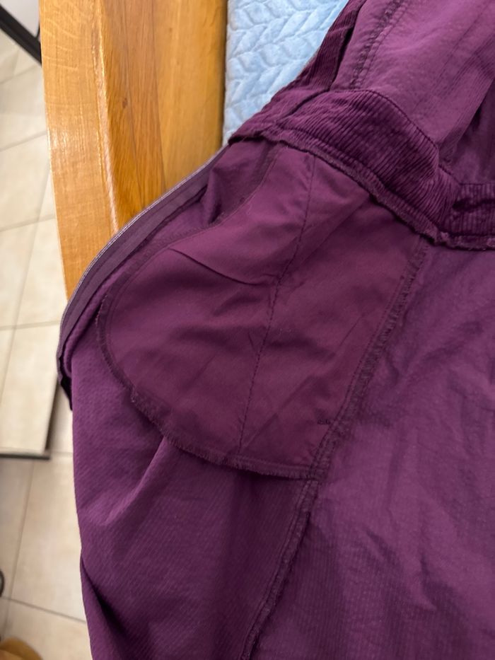 Robe velours bordeaux manches longues - photo numéro 7