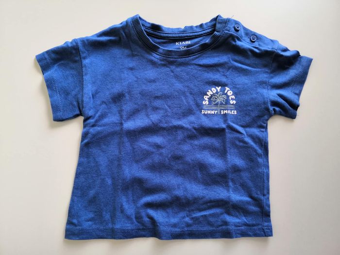 Ensemble 2 pièces (short + t-shirt, Bleu) 9 mois (74 cm) Kiabi - photo numéro 3