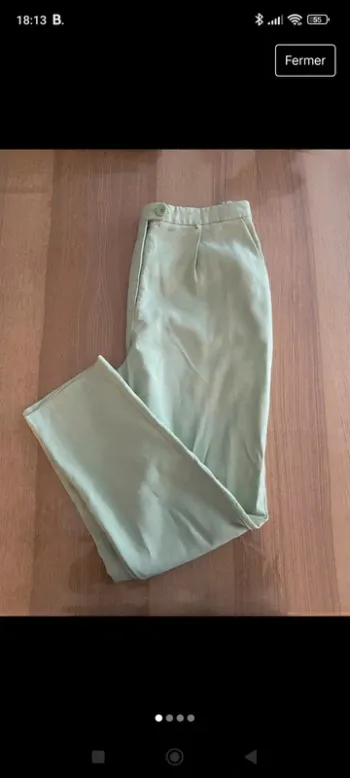 Pantalon pince