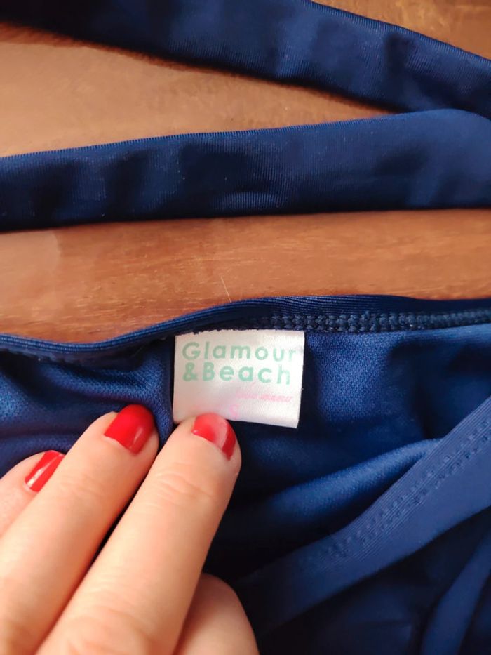 Maillot de bain bleu marine - photo numéro 2