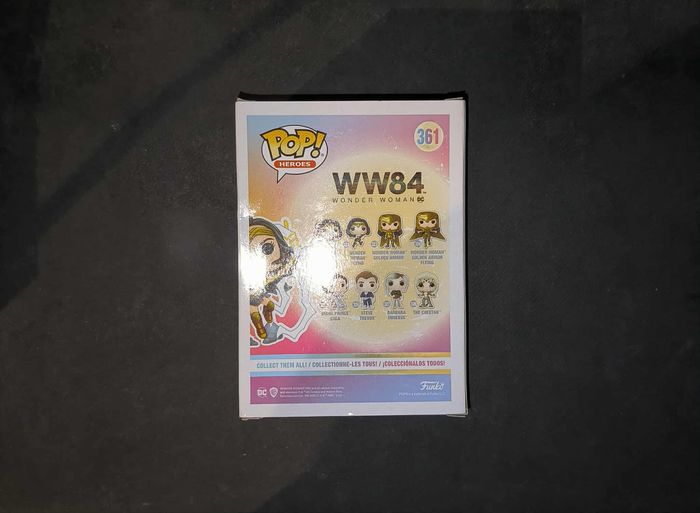 Figurine Funko Pop / Wonder Woman 361 / WW84 / Dc Comics / Fall Convention 2020 Gitd - photo numéro 2