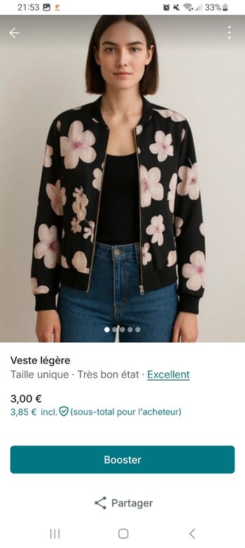 Magnifique veste