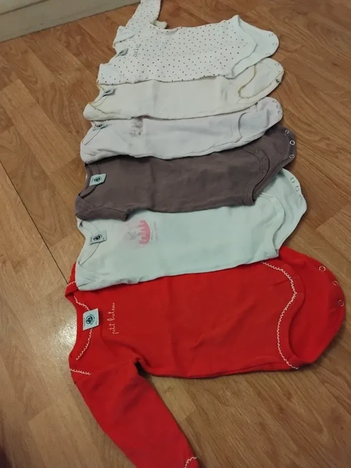 Petit bateau bodies manches longues fille 3mois - photo numéro 12