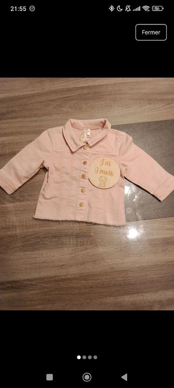 Veste en jean 9 mois 