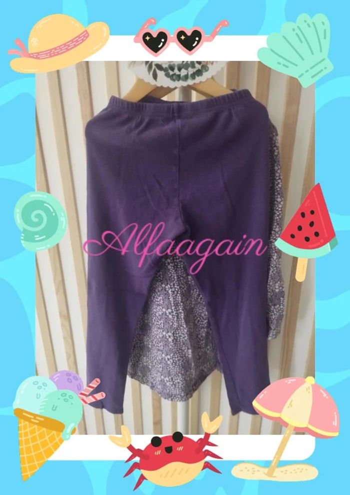 Pyjama dpam violet 8ans - photo numéro 9