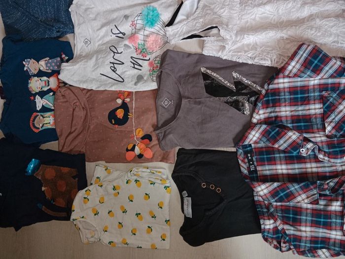 Lot vêtements fille 10 ans - photo numéro 2