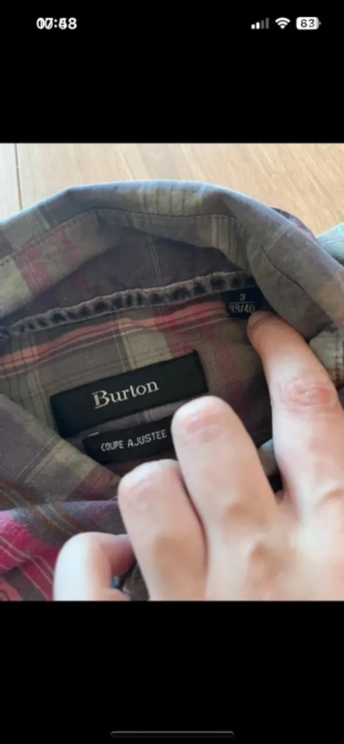 Chemises Burton taille 40 - photo numéro 3
