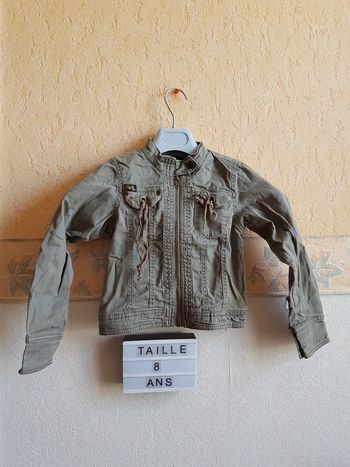 Veste en jeans fille taille 8 ans