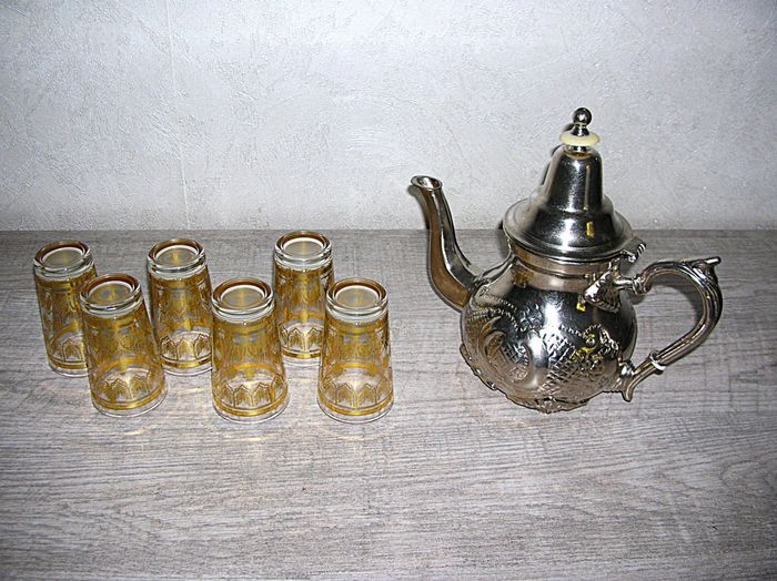 Service à thé Marocain complet - photo numéro 3