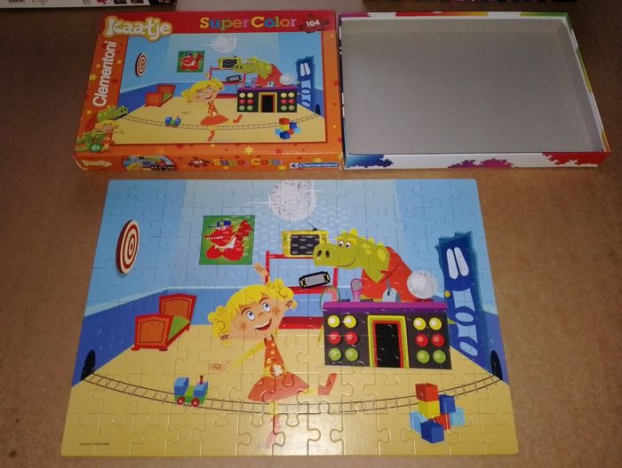 Puzzle TBE Kathy ( kaatje ) complet clementoni