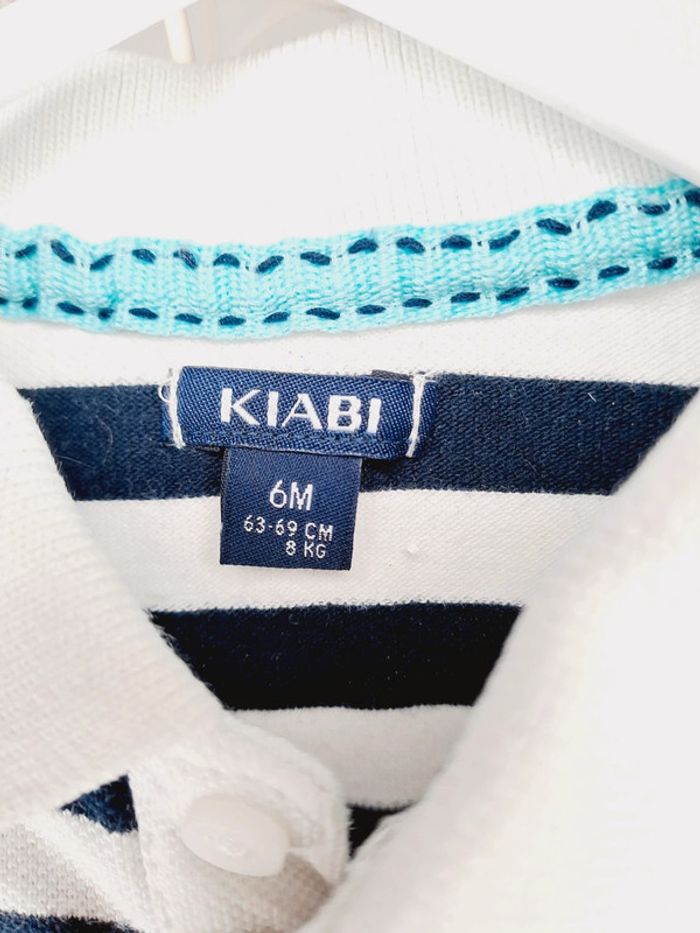 Polo rayé 6 mois - photo numéro 3