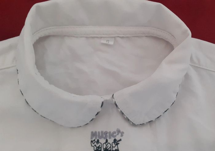 Joli chemisier "jazz" vintage fillette. 6 ans. - photo numéro 4