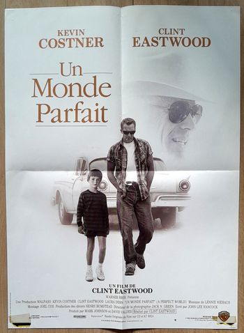 Affiche film cinéma Un monde parfait - clint eastwood kevin costner